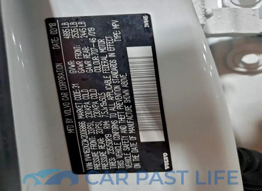 YV4162XZ3K2006866# 14