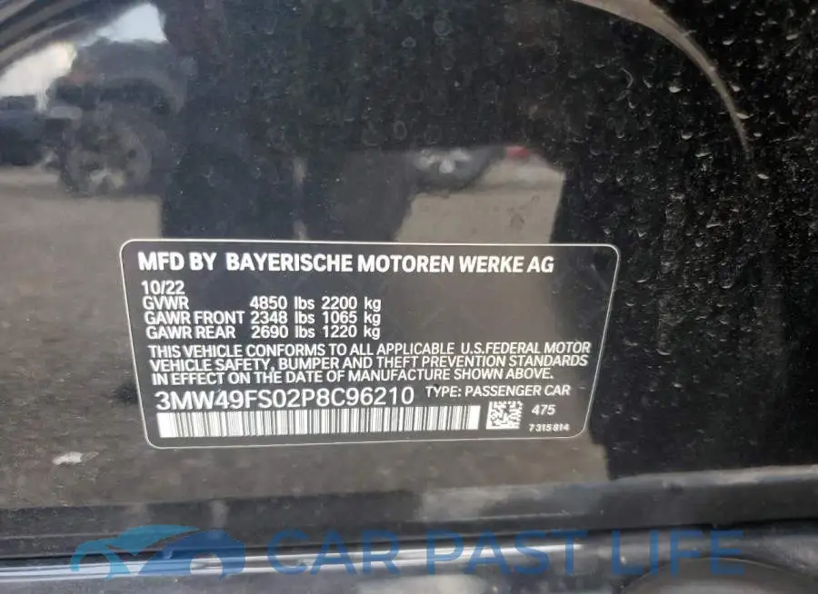 3MW49FS02P8C96210# 12
