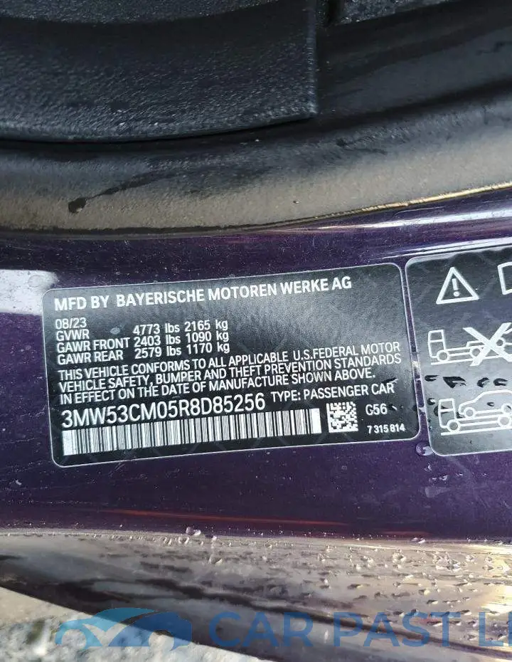 3MW53CM05R8D85256# 12