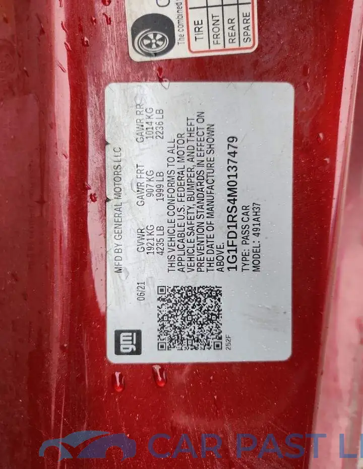 1G1FD1RS4M0137479# 13