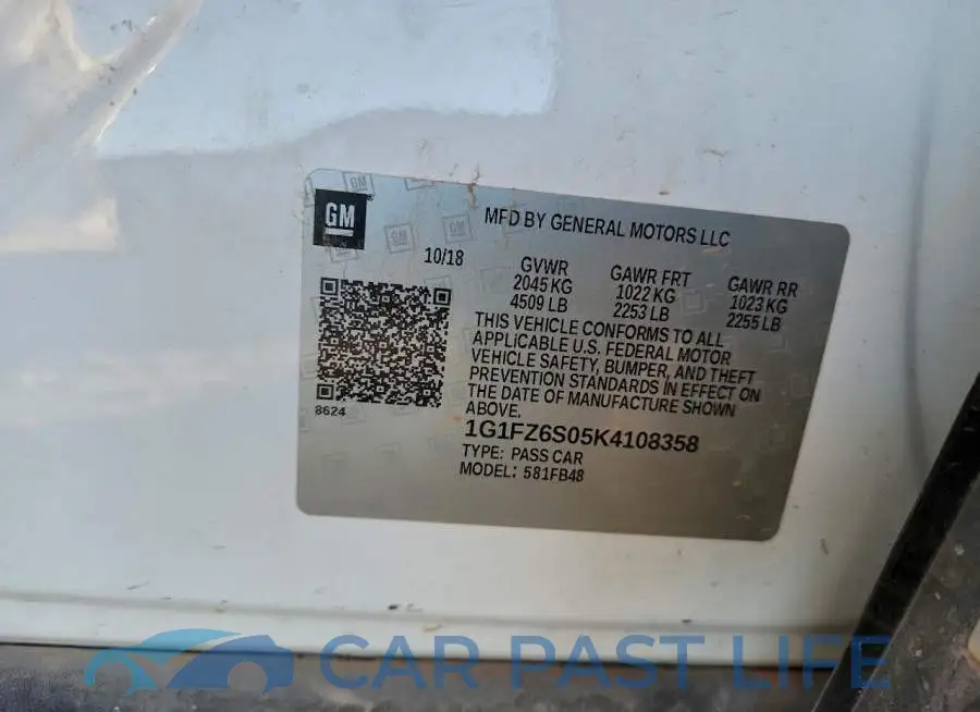 1G1FZ6S05K4108358# 13