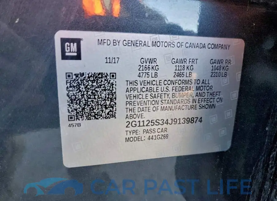 2G1125S34J9139874# 13