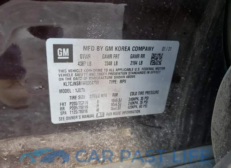 KL7CJNSB1MB354350# 13
