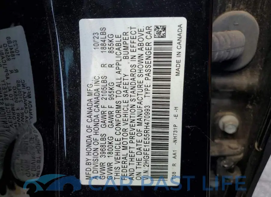 2HGFE1E55RH470993# 12