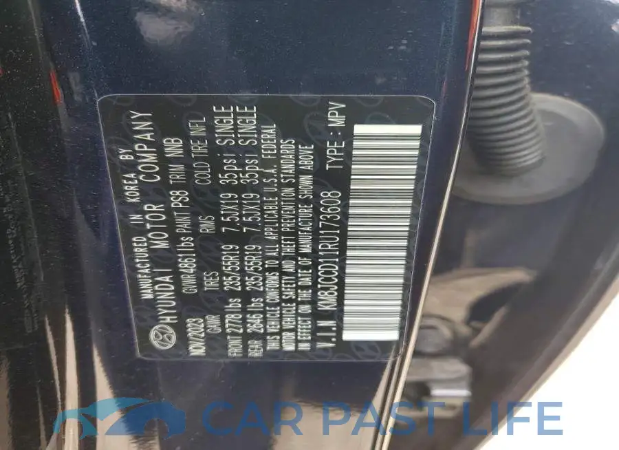 KM8JCCD11RU173608# 13