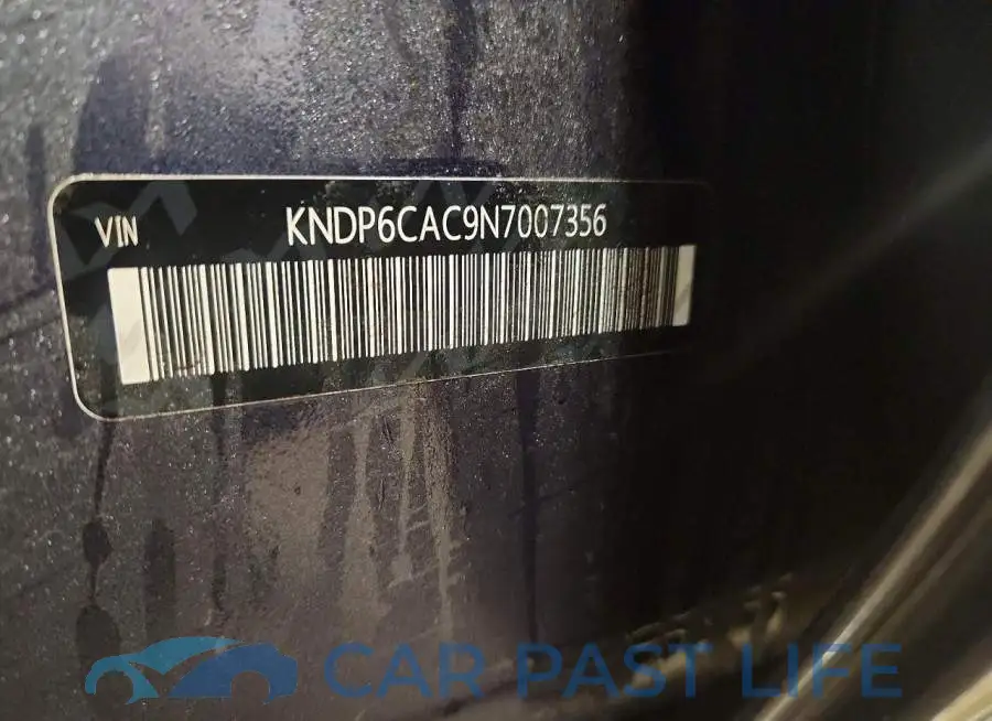 KNDP6CAC9N7007356# 13