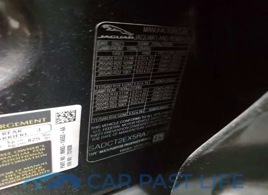 SADCT2EX5RA731038# 13