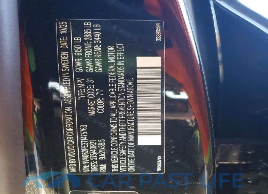 YV4062PE3T1475763# 13