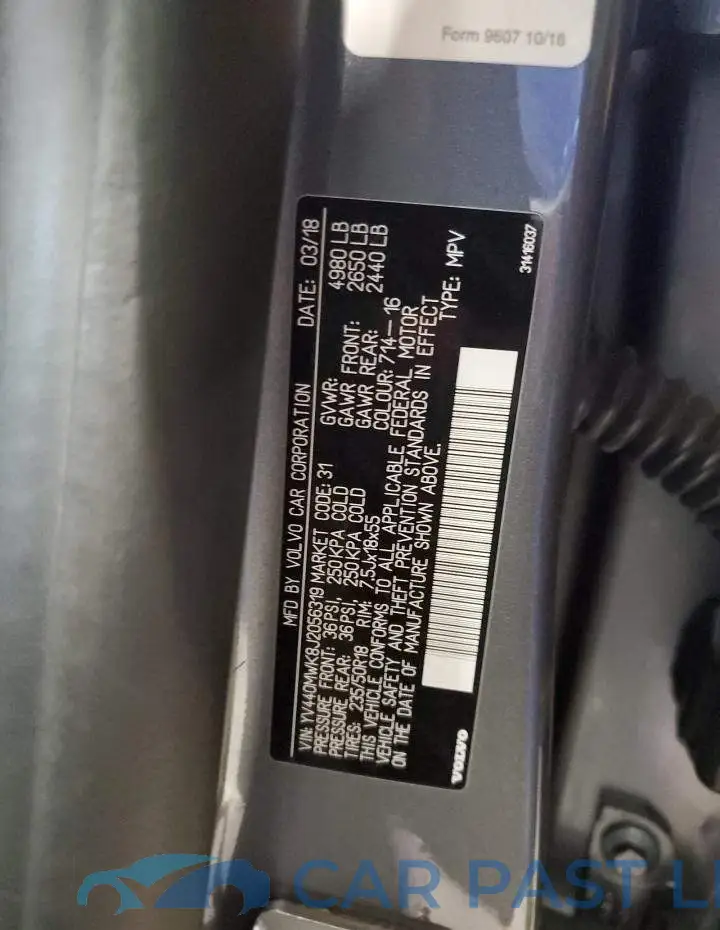 YV440MWK8J2056319# 14