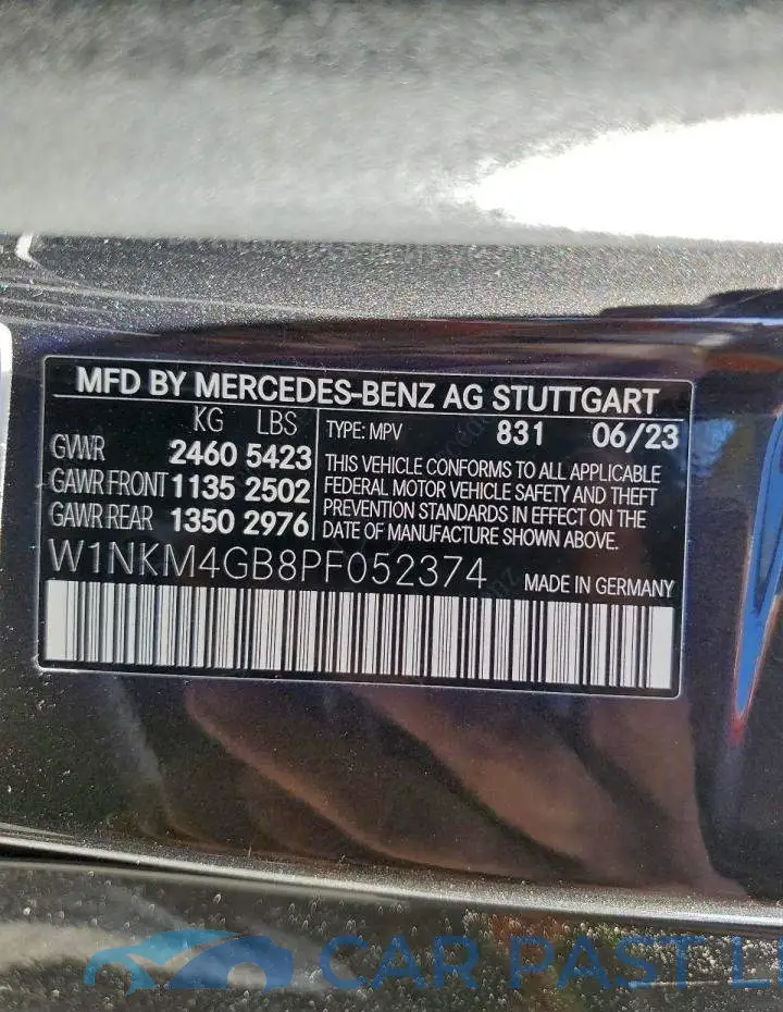 W1NKM4GB8PF052374# 13