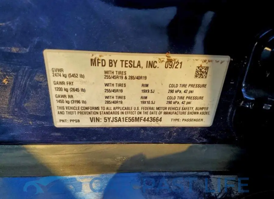 5YJSA1E56MF443664# 12