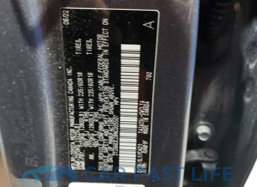 2T2GGCEZ8NC005507# 13
