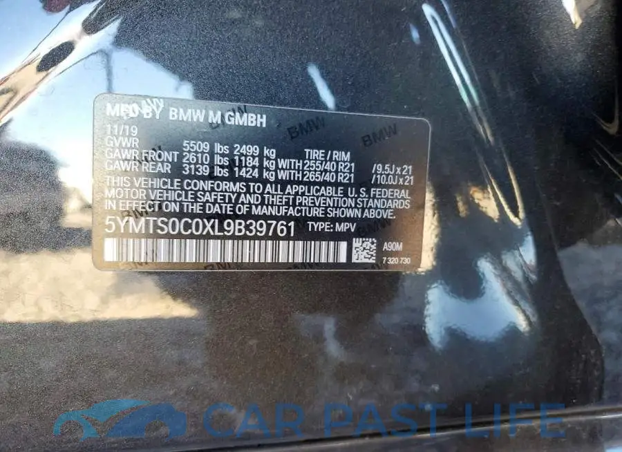 5YMTS0C0XL9B39761# 13