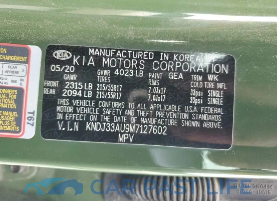 KNDJ33AU9M7127602# 12