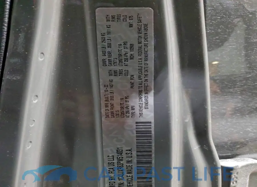 1C4JJXR63PW514031# 13