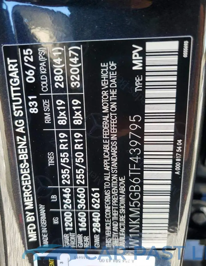 W1NKM5GB6TF439795# 13