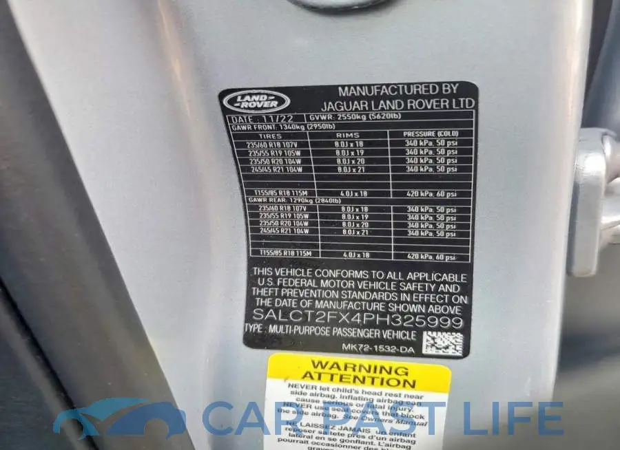 SALCT2FX4PH325999# 13