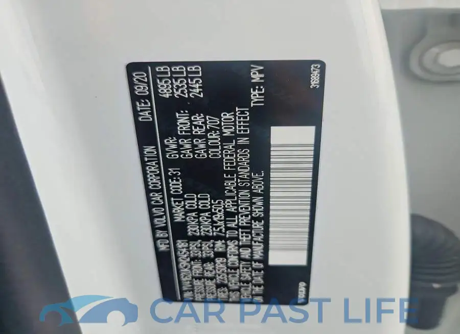YV4162UK5M2454181# 14