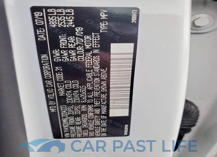 YV4162UM6L2204223# 12
