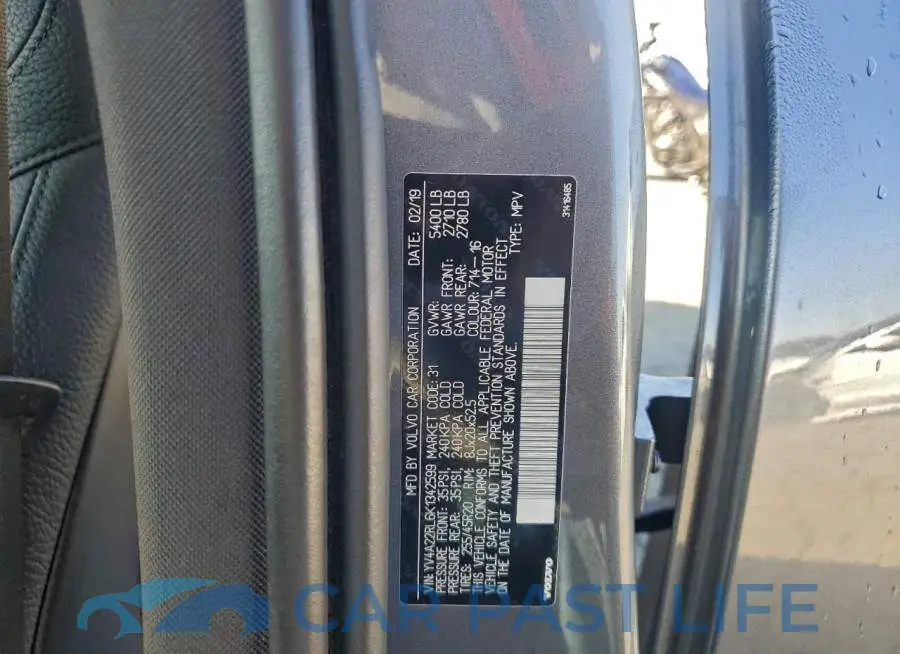 YV4A22RL6K1342599# 12