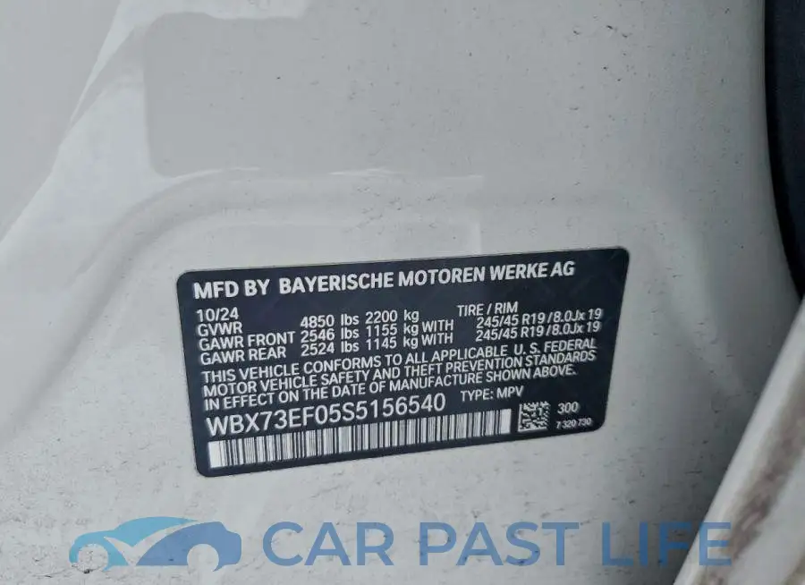 WBX73EF05S5156540# 13