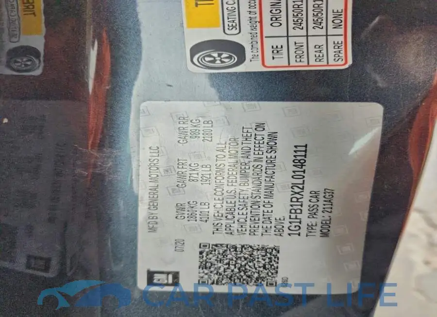 1G1FB1RX2L0148111# 12