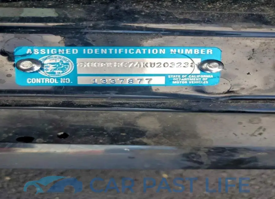 SHHFK8G74KU203238# 12