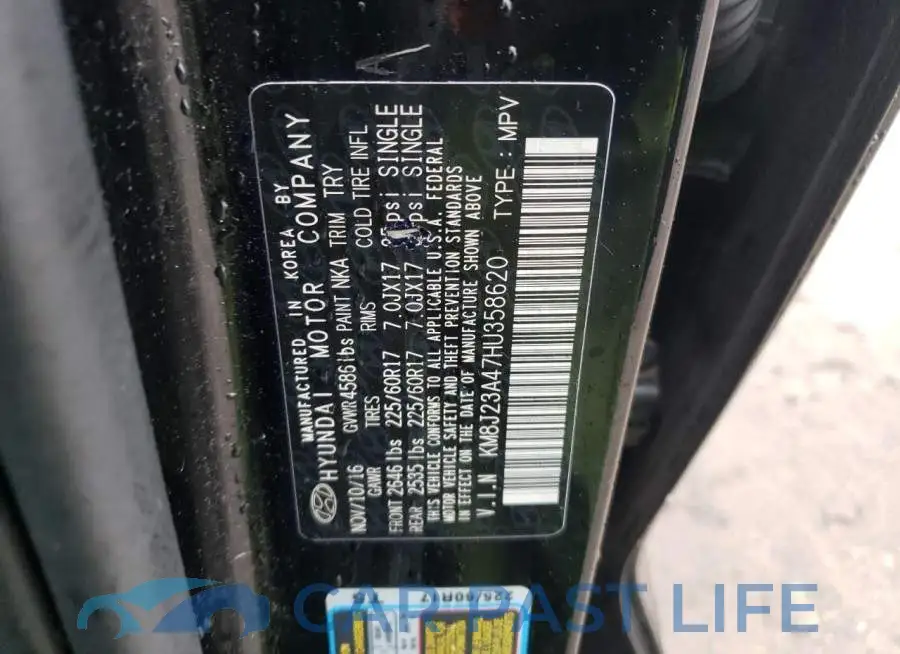 KM8J23A47HU358620# 13
