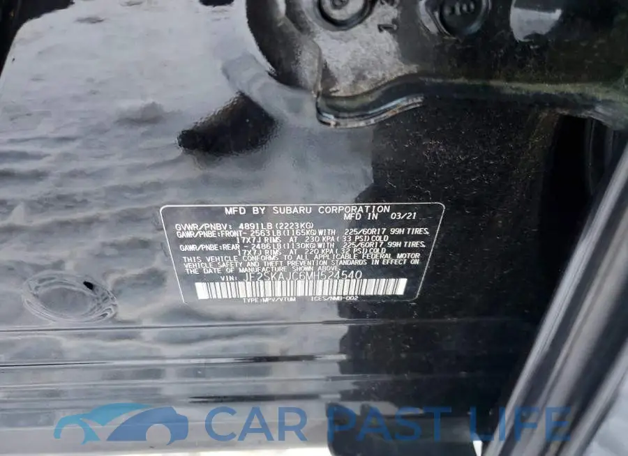JF2SKAJC6MH524540# 12