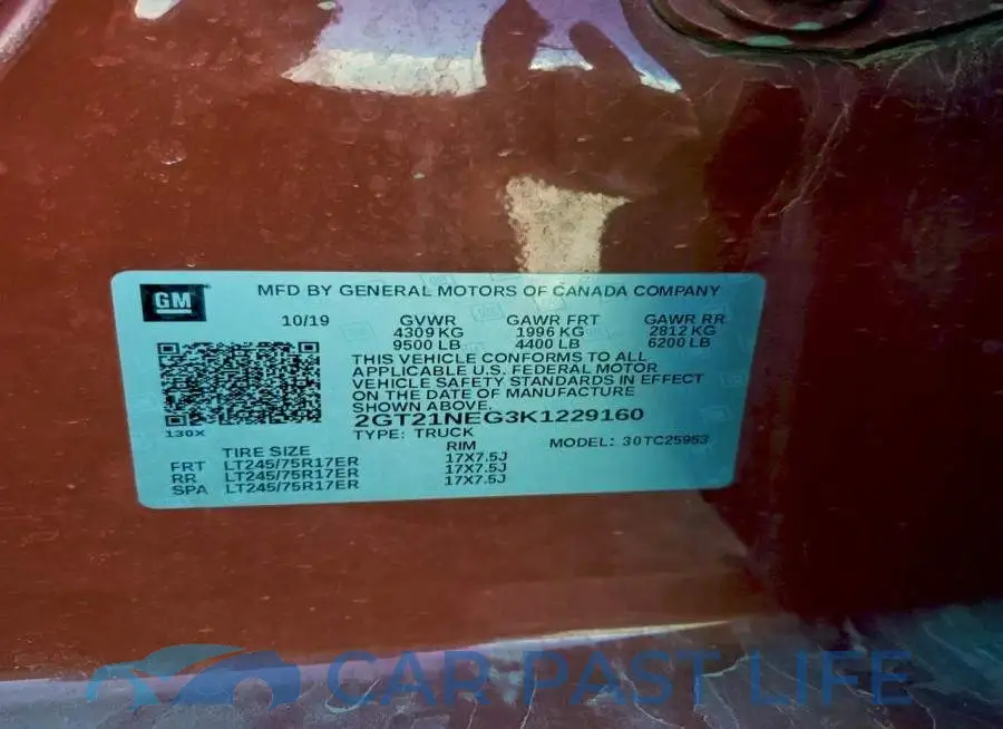 2GT21NEG3K1229160# 12