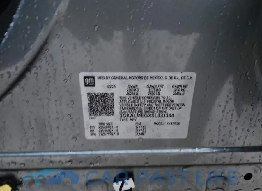 3GKALMEGXSL331364# 14
