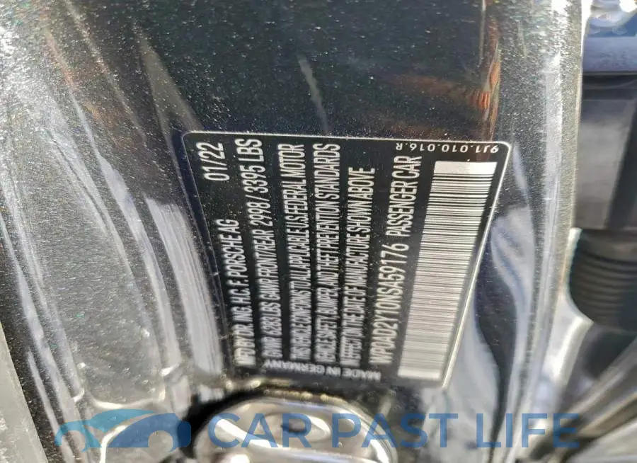 WP0AD2Y10NSA59176# 13