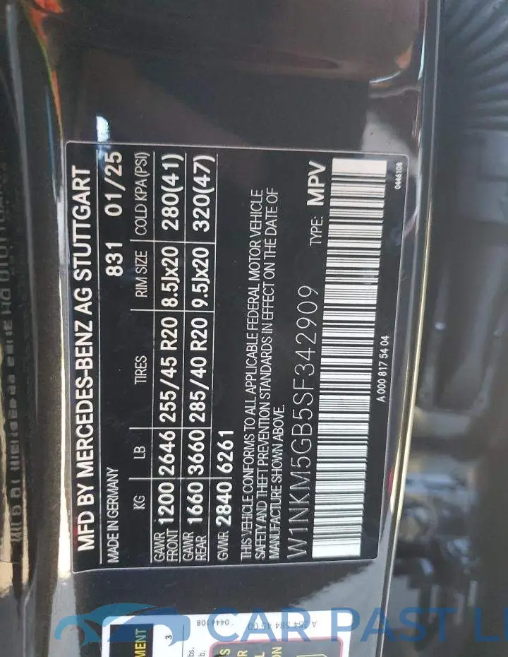 W1NKM5GB5SF342909# 14