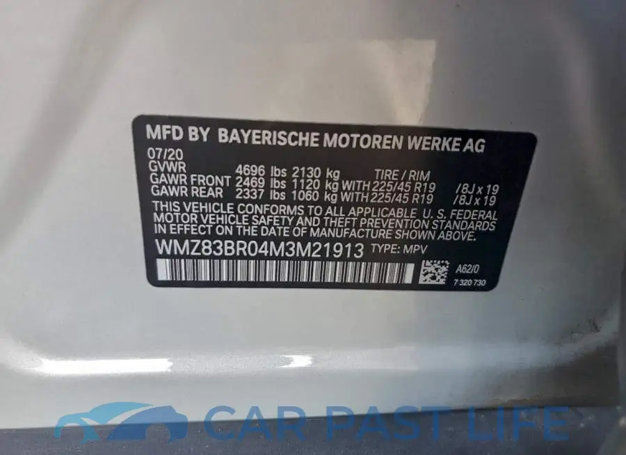WMZ83BR04M3M21913# 12