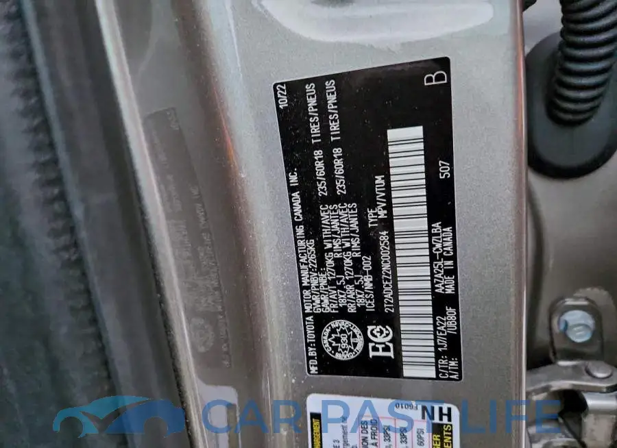 2T2ADCEZ2NC002584# 14