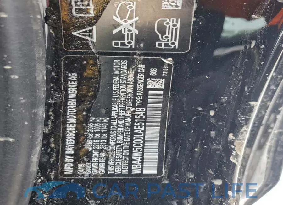 WBA4W5C00LAE51548# 12