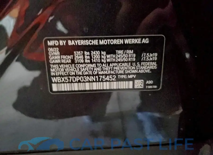 WBX57DP03NN175452# 13