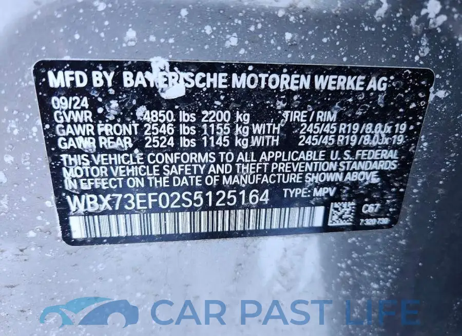 WBX73EF02S5125164# 14