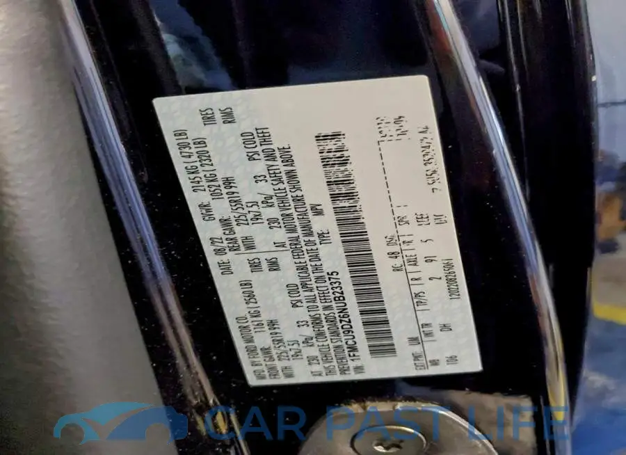 1FMCU9DZ6NUB23375# 13