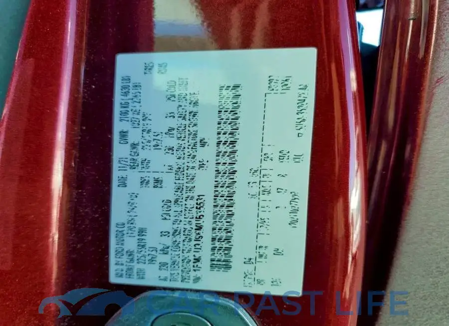 1FMCU9J96MUB35531# 13