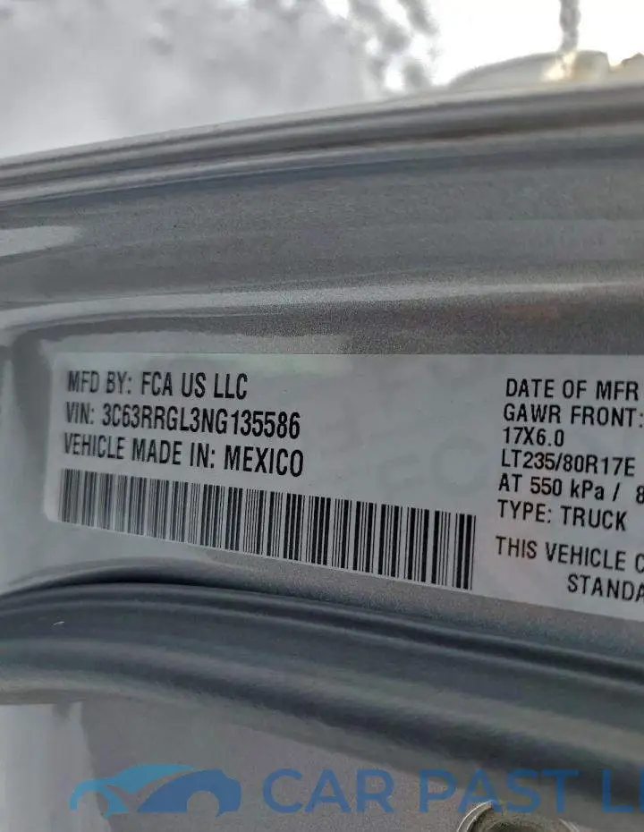 3C63RRGL3NG135586# 12
