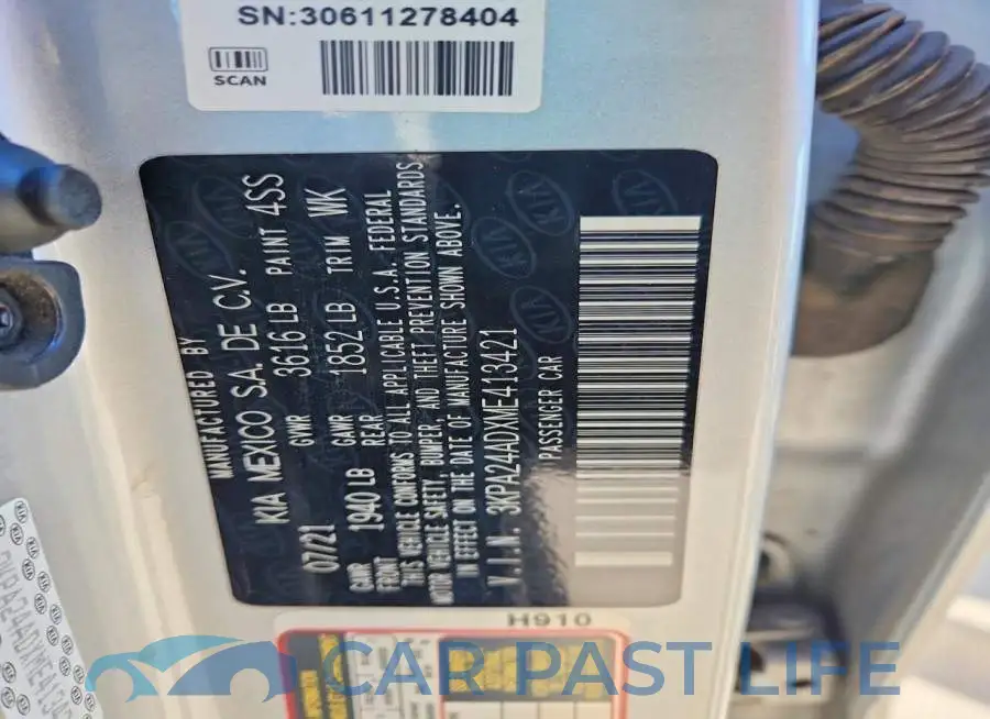 3KPA24ADXME413421# 13