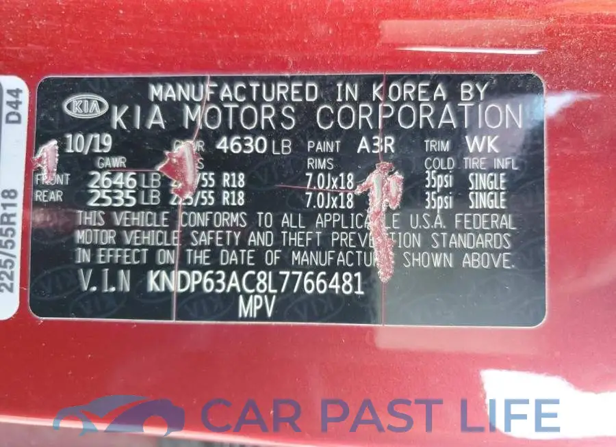 KNDP63AC8L7766481# 14