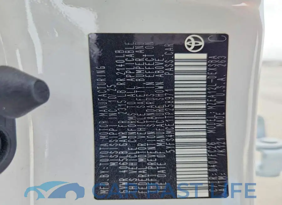 5YFS4MCE1TP258971# 13