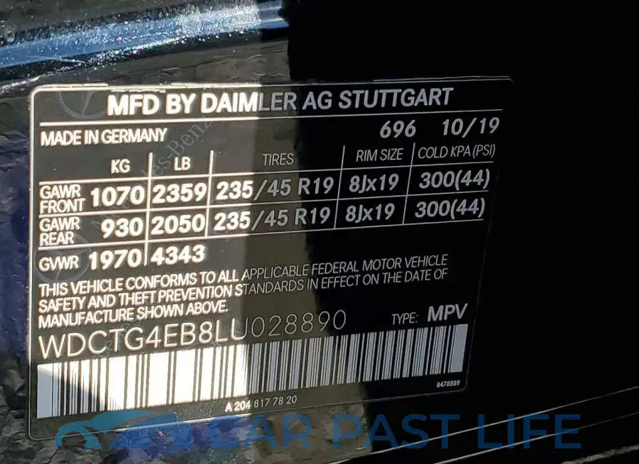 WDCTG4EB8LU028890# 13