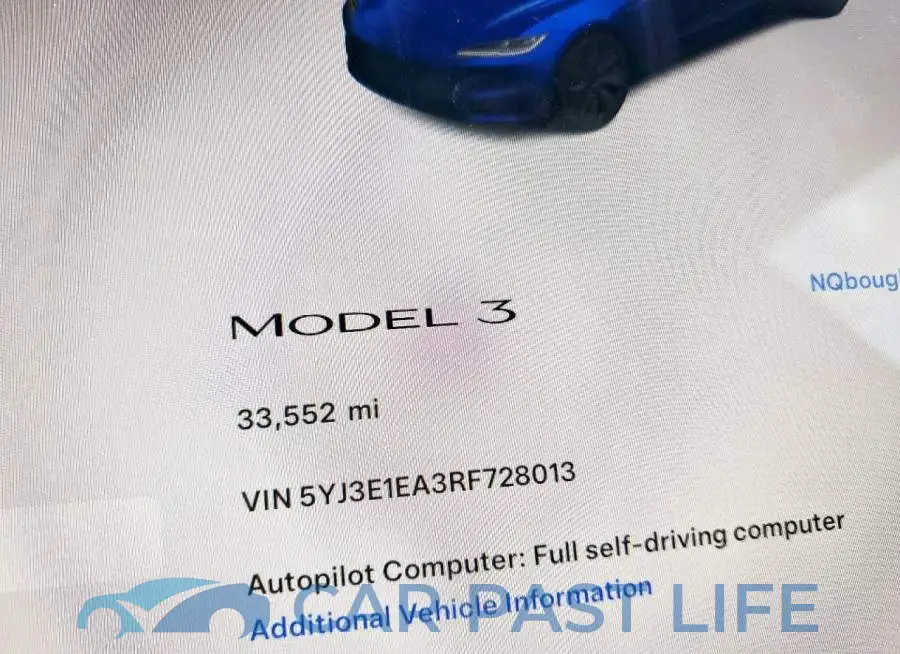 5YJ3E1EA3RF728013# 9
