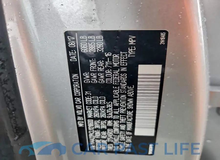 YV4A22PK2J1218600# 14