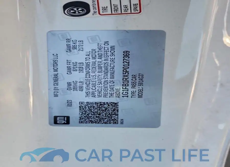 1G1FB1RX5P0127369# 12