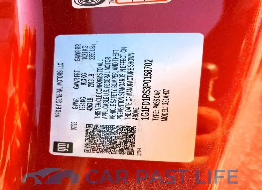 1G1FD1RS3P0158702# 12