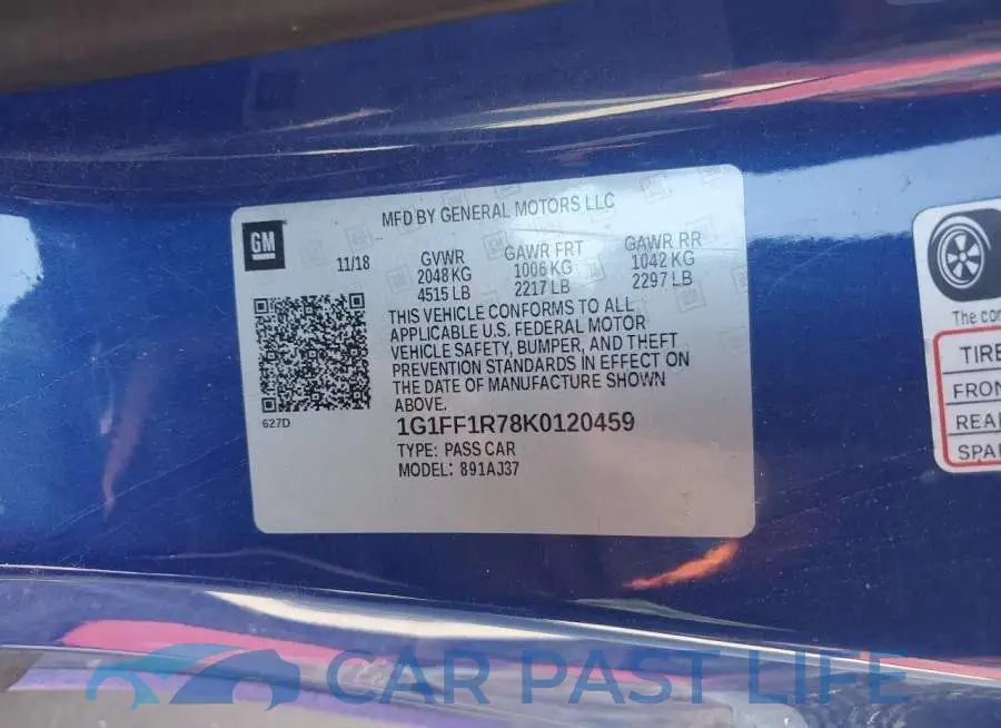 1G1FF1R78K0120459# 13